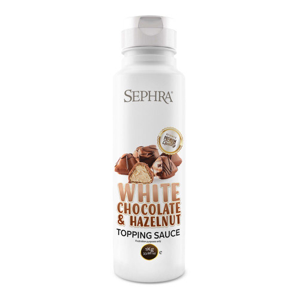 Sephra White Chocolate & Hazelnut -Bueno- Topping Sauce 1kg_0